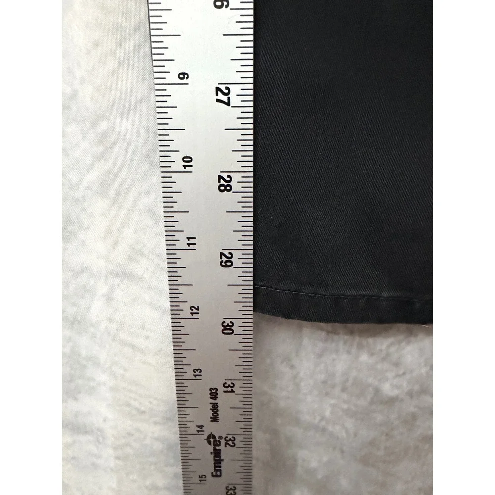 Polo Ralph Lauren Mens Black Cotton Twill Straight Leg Pants 38x30 RN41381